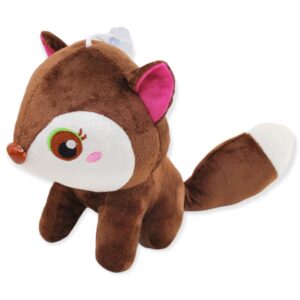 ardilla de peluche café 26 cm largo