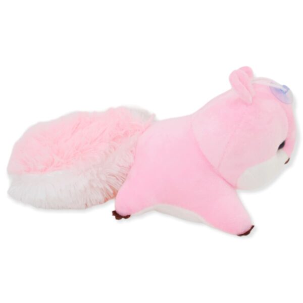 ardilla de peluche rosa 4