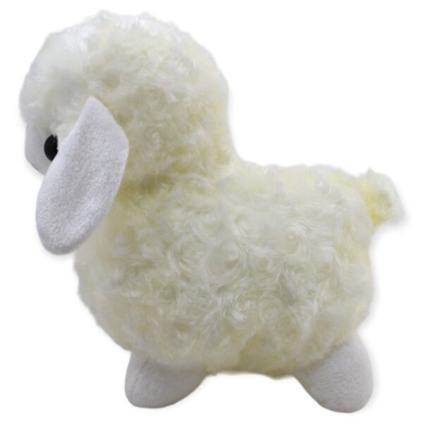 borrego de peluche de lado