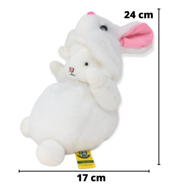 borrego de peluche gordito blanco 2