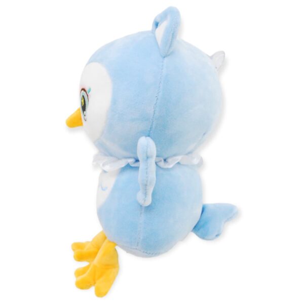 buho de peluche azul 4