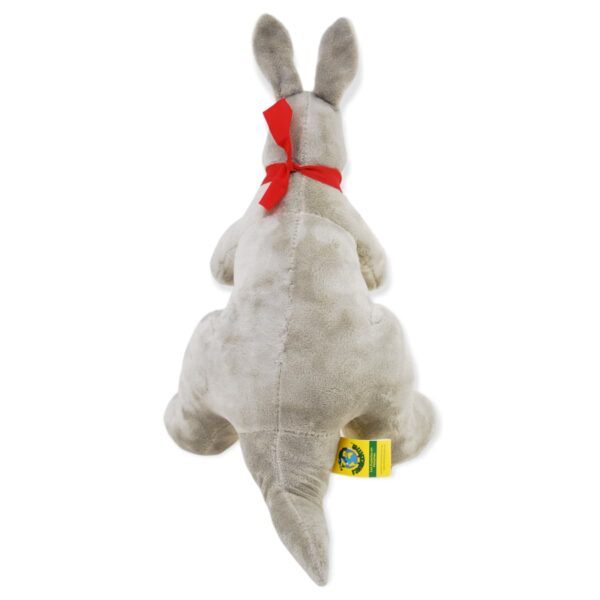 canguro de peluche gris 3