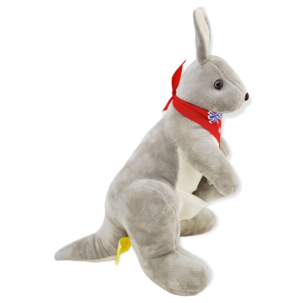 canguro de peluche gris 4