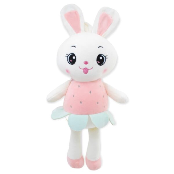 coneja de peluche playera fresa