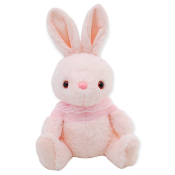 coneja de peluche rosa 30 cm