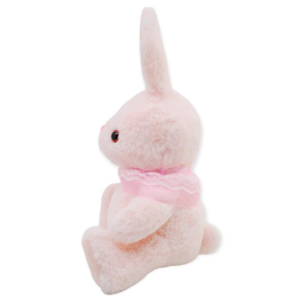 coneja de peluche rosa 30 cm 3