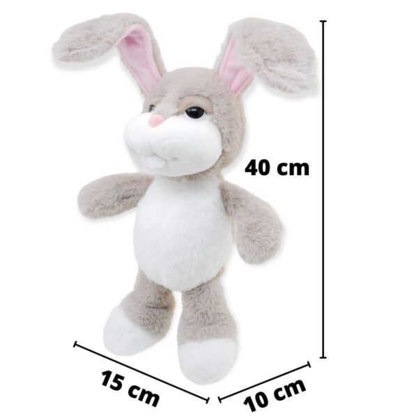 conejo de peluche beige 2