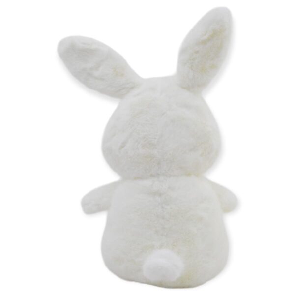 conejo de peluche blanco 24 cm 4