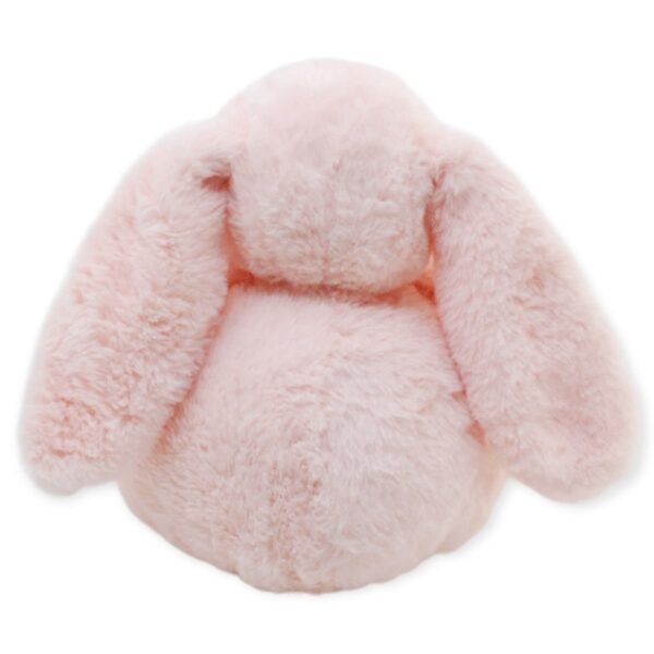 conejo de peluche gordito color rosa 4