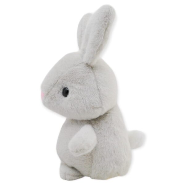 conejo de peluche gris 24 cm 3