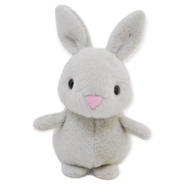 conejo de peluche gris 24 cm