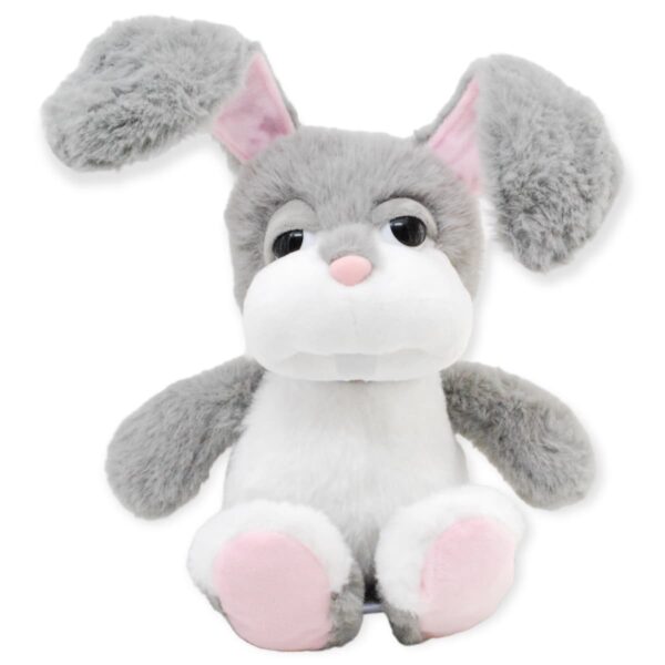 conejo de peluche gris 3