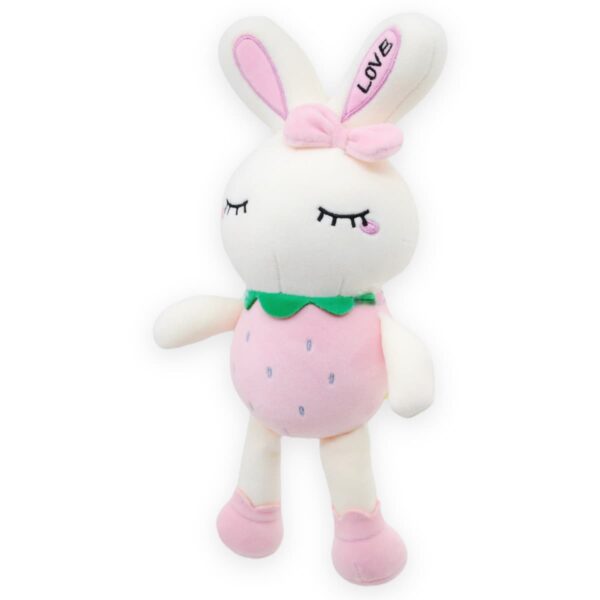 conejo de peluche playera fresa 3