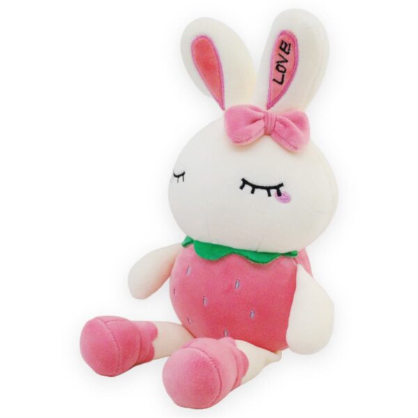 conejo de peluche playera fresa fiusha 2