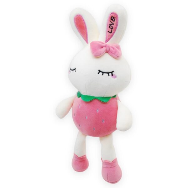 conejo de peluche playera fresa fiusha 3