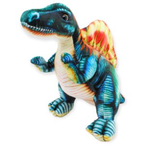 dinosaurio de peluche spinosaurus azul