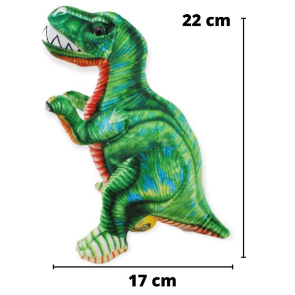 dinosaurio de peluche verde trex 2