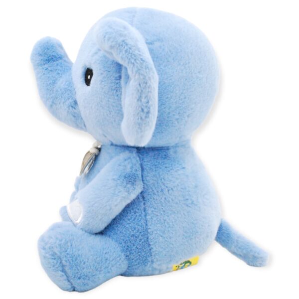 elefante bebe de peluche azul 3