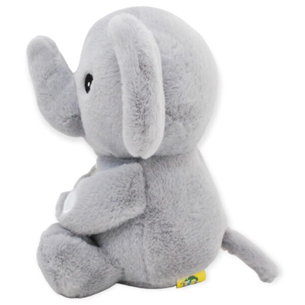 elefante bebe de peluche gris 3