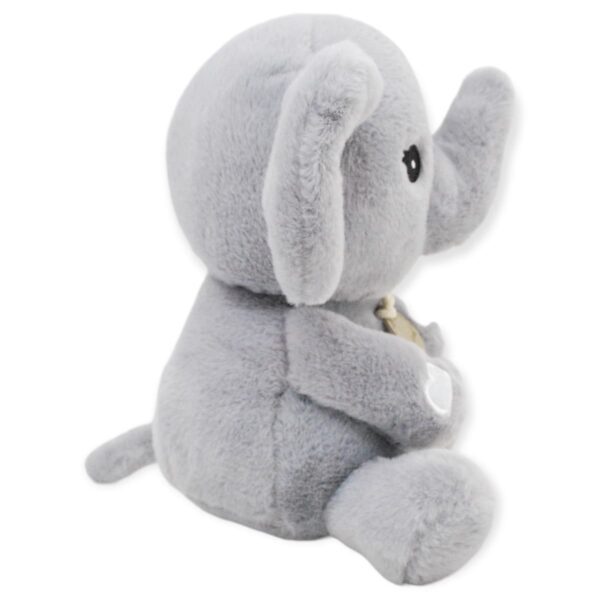 elefante bebe de peluche gris 4