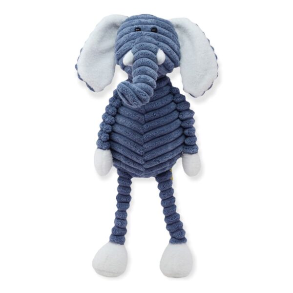 elefante de peluche azul