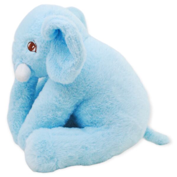 elefante de peluche azul grande 3