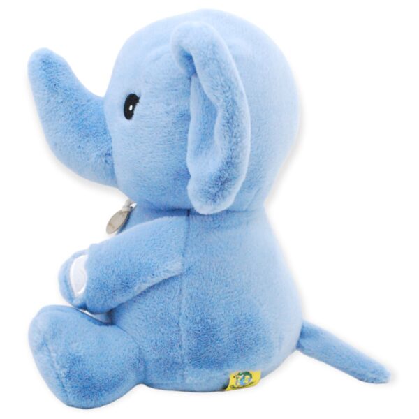 elefante de peluche bebe azul 3