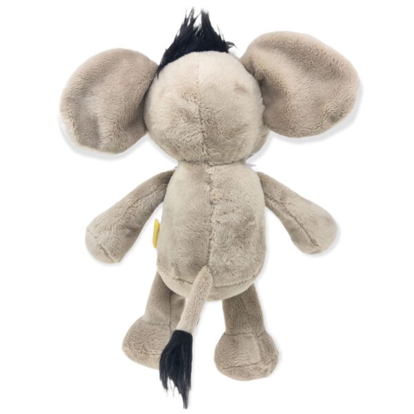 elefante de peluche cafe 4