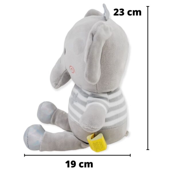 elefante de peluche con rayas 2