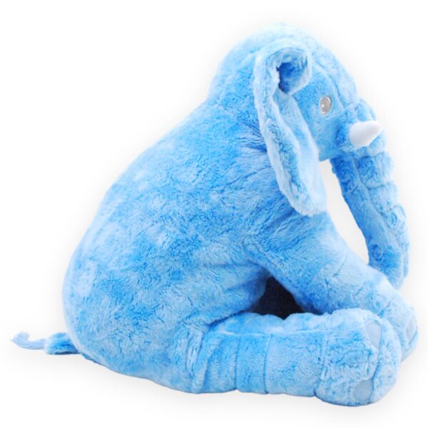 elefante de peluche grande azul 4