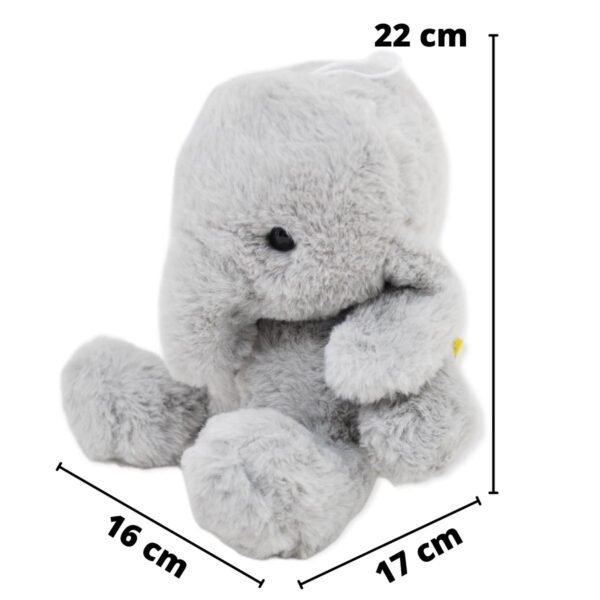 elefante de peluche gris 2