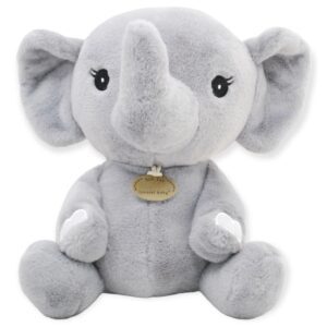 elefante de peluche gris bebe