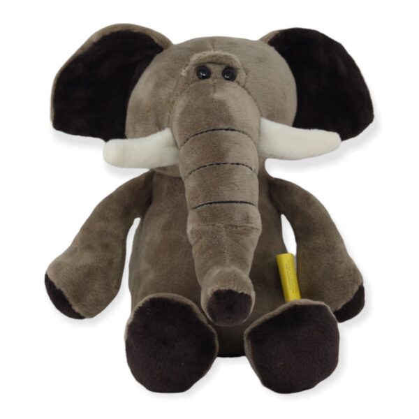 elefante de peluche gris oscuroo 3