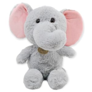 elefante de peluche orejas rosas