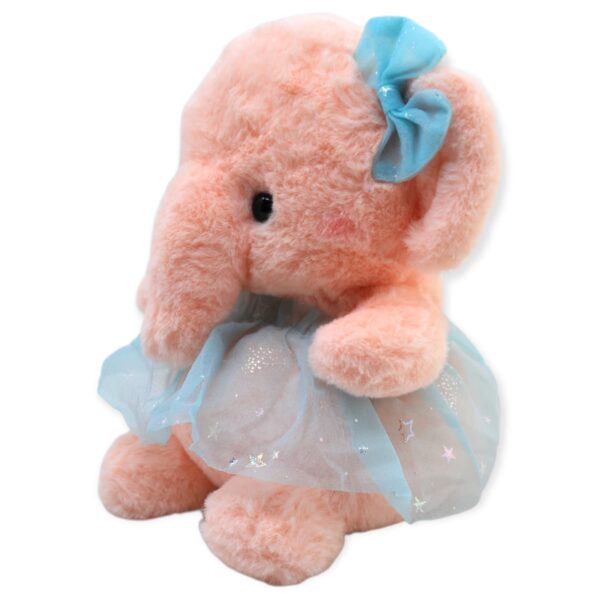 elefante de peluche rosa 2