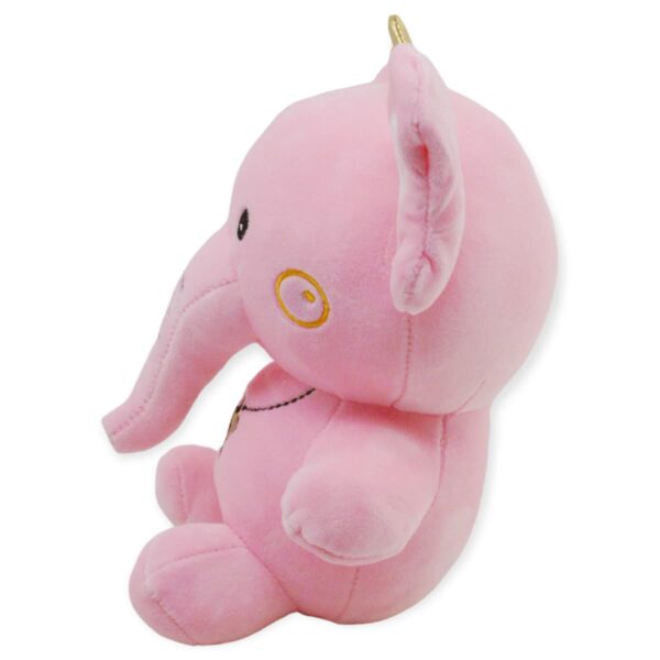 elefante de peluche rosa 3