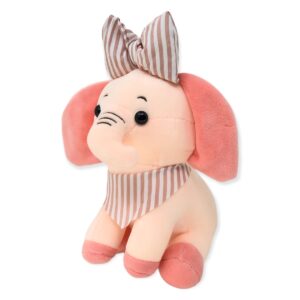 elefante de peluche rosa chiquito