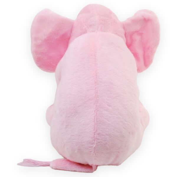 elefante de peluche rosa grande 3