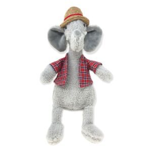 elefante raton de peluche camisa roja