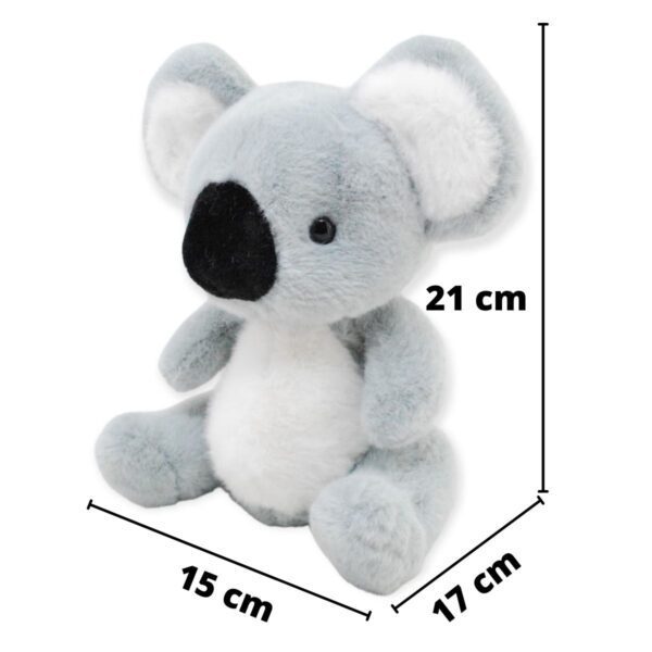 koala de peluche gris 2