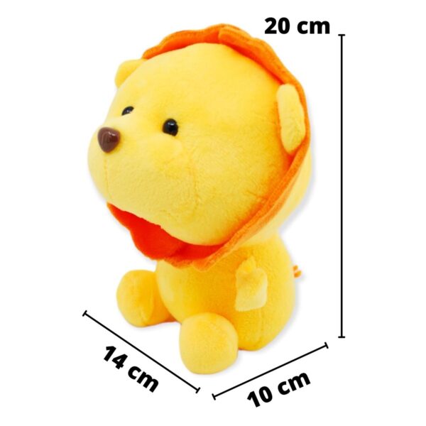 leon de peluche amarillo 2