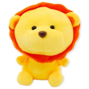 leon de peluche amarillo