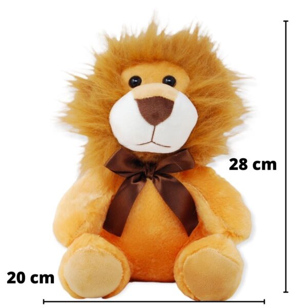 leon de peluche naranja 2