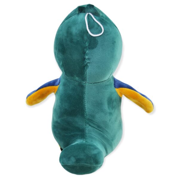 loro de peluche verde 3