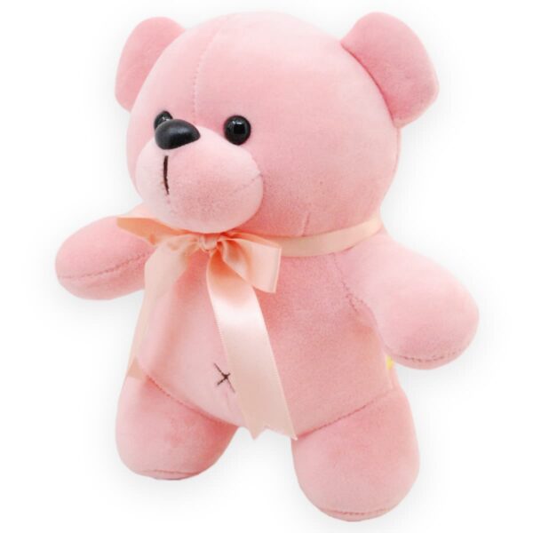 oso de peluche rosa 24 cm 2