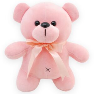 oso de peluche rosa 24 cm