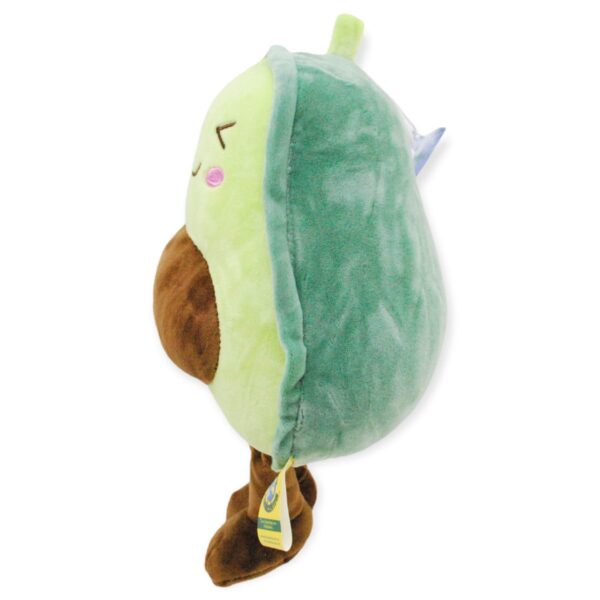 peluche de aguacate de lado