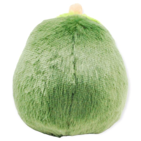 Peluche de aguacate figura parte trasera