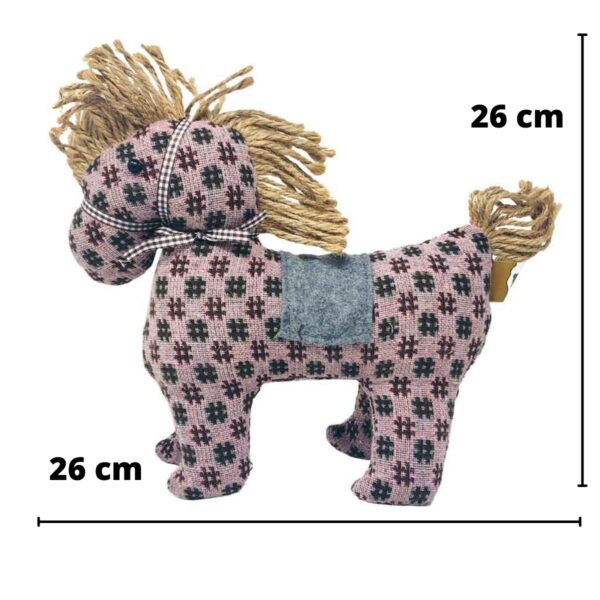 peluche de caballo rosa 2