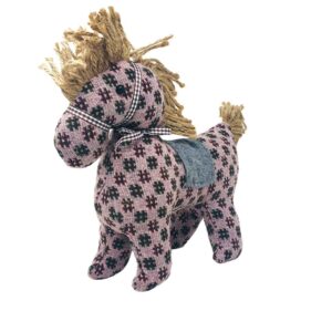 peluche de caballo rosa